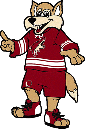 Phoenix Coyotes 2003-2007 Mascot Logo DIY iron on transfer (heat transfer)